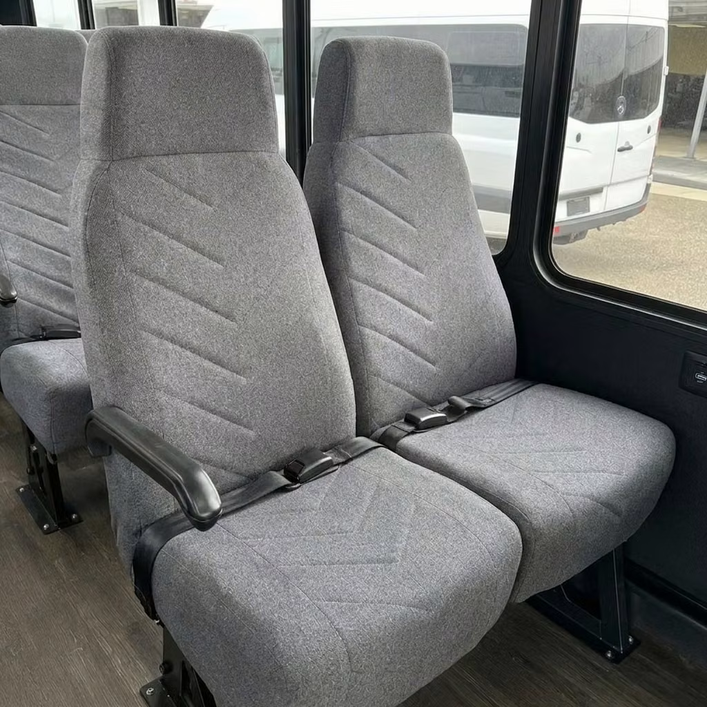 mcdonough 18 passenger minibus high back seats
