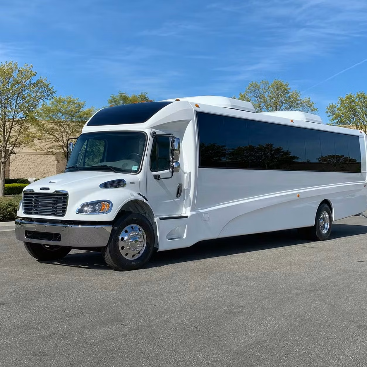 mcdonough 28 passenger minibus rental