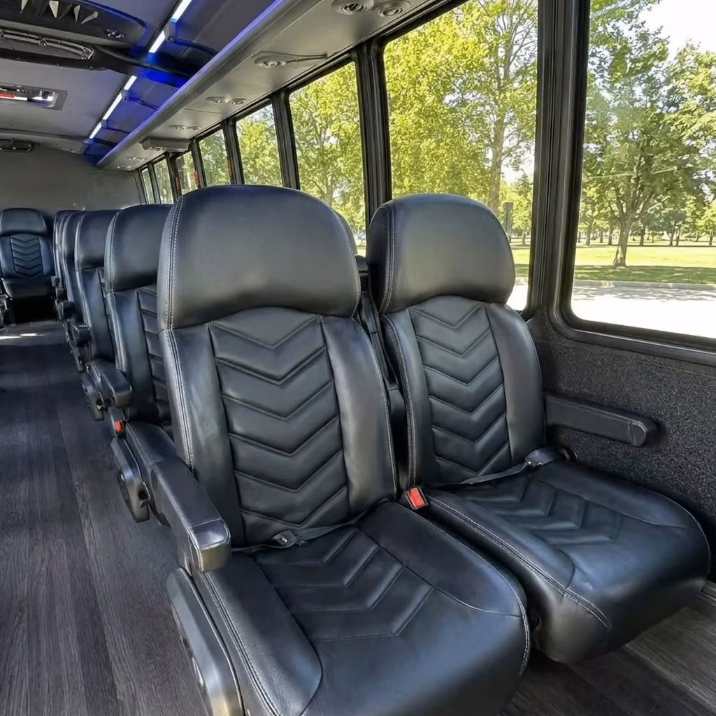 mcdonough 28 passenger minibus seating
