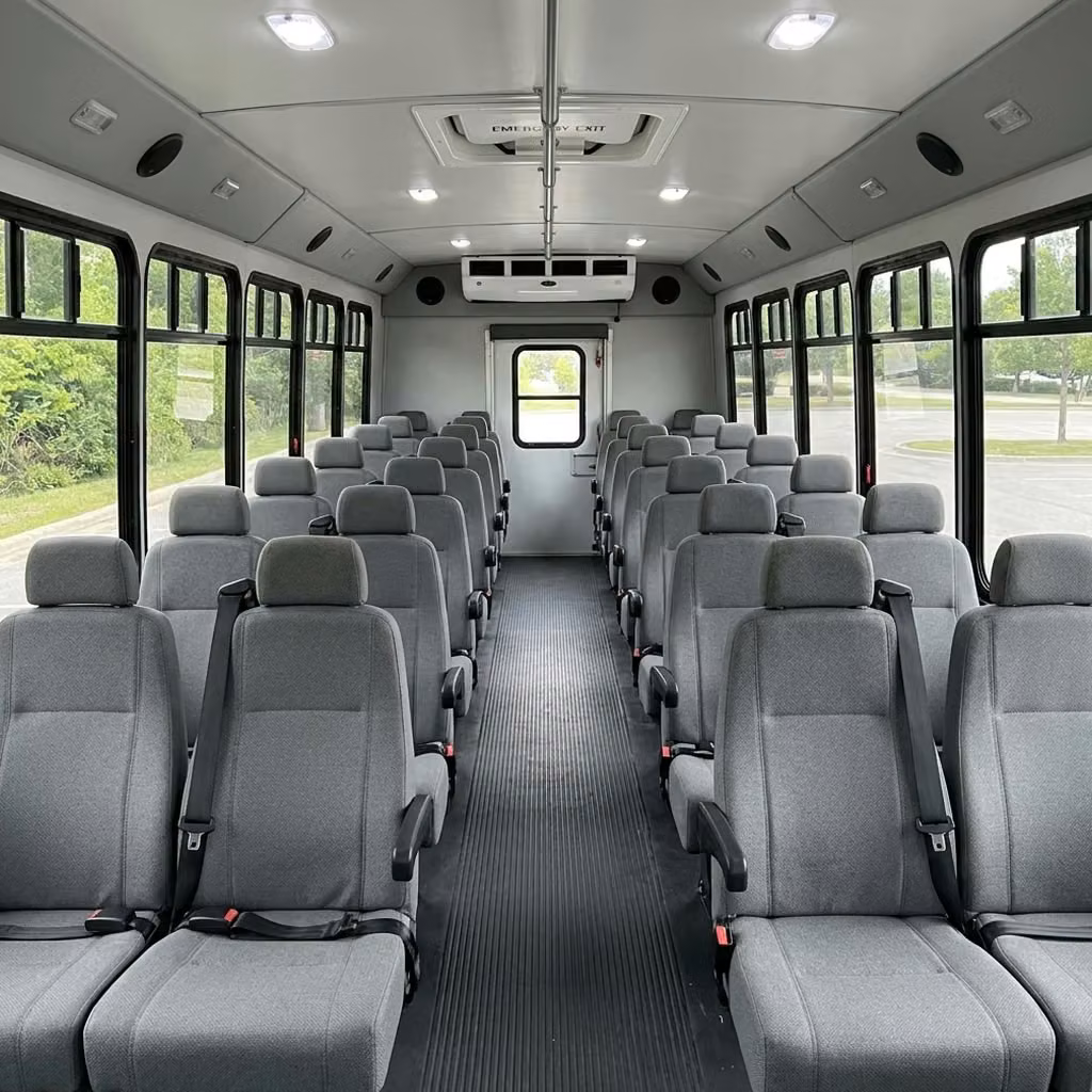 mcdonough 35 passenger minibus seating