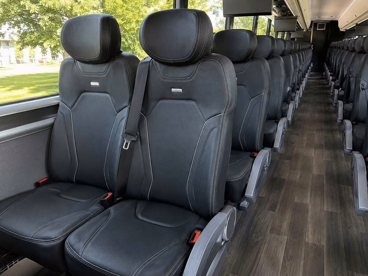 mcdonough charter bus interior 2