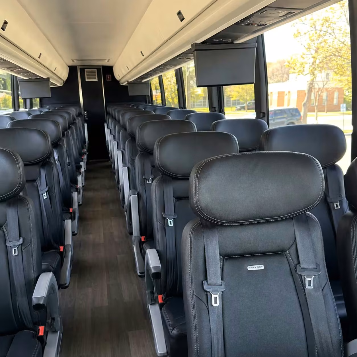 mcdonough charter bus interior 3