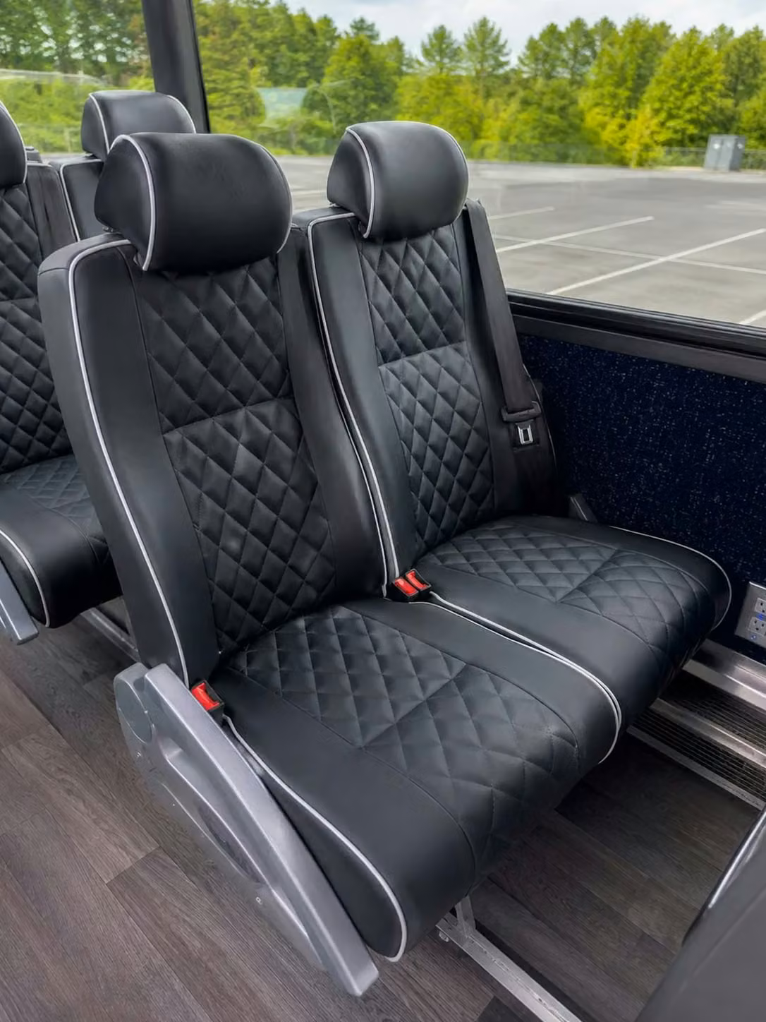 mcdonough charter bus reclining seats