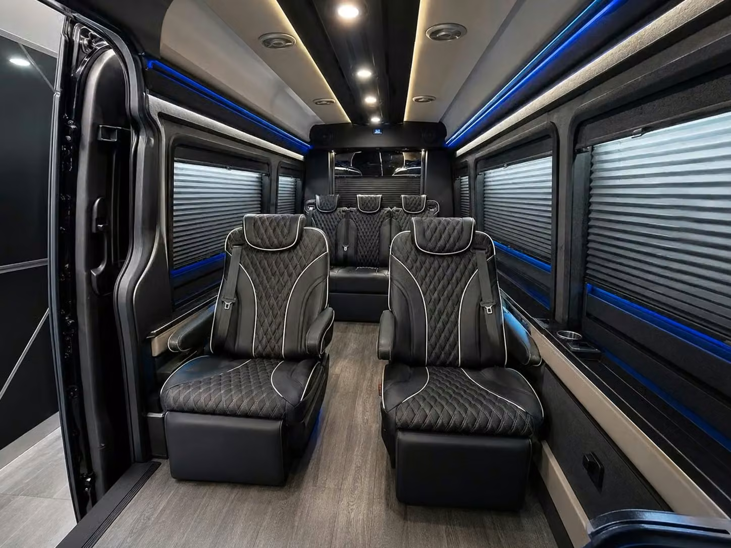 mcdonough undercarriage luggage bays and overhead storage for every suitcase